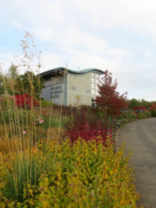 The Bramall Learning Centre building at RHS Harlow Carr